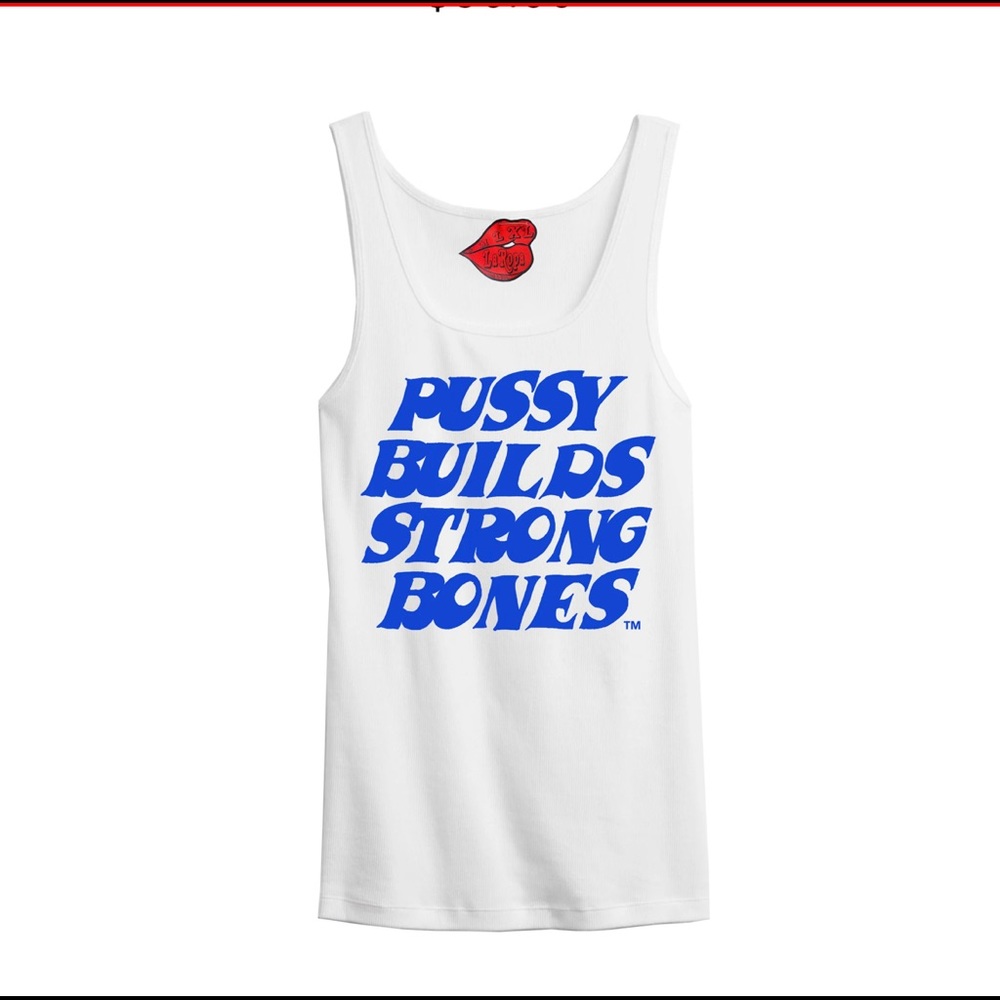 LAROPA LIFE PBSB TANK TOP/DRESS BLUE ON WHITE